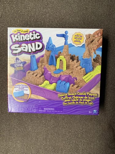 Kinetic sand beach castle set - sand,